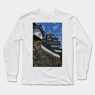 Walkway to the Himeji Castle Long Sleeve T-Shirt